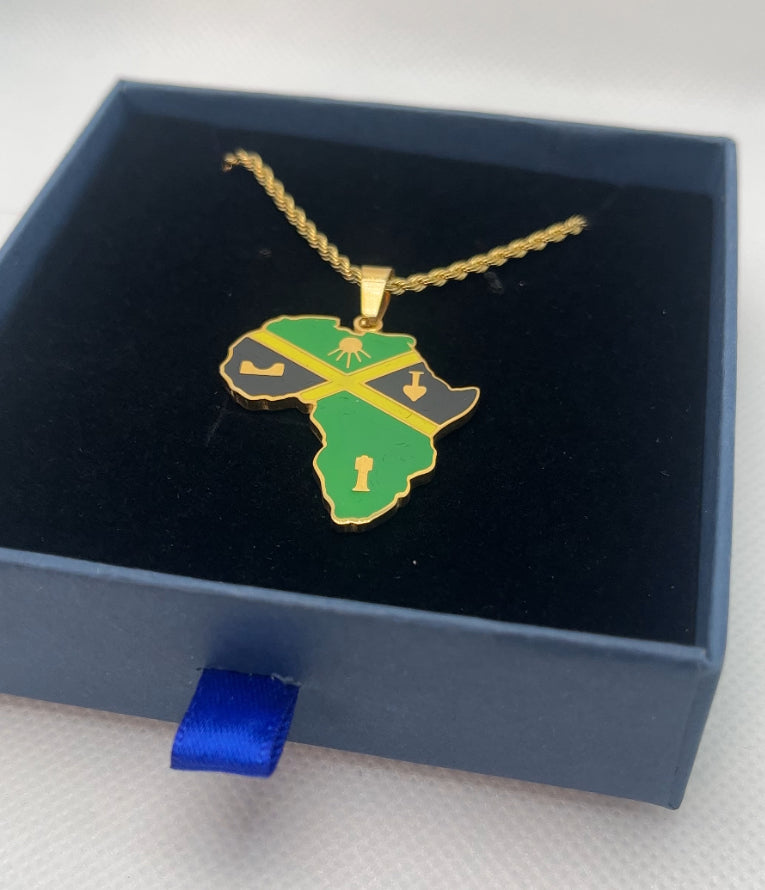 Jamaican Nwnique Pendant