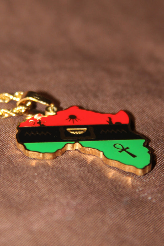 Pan-African Nwnique Pendant