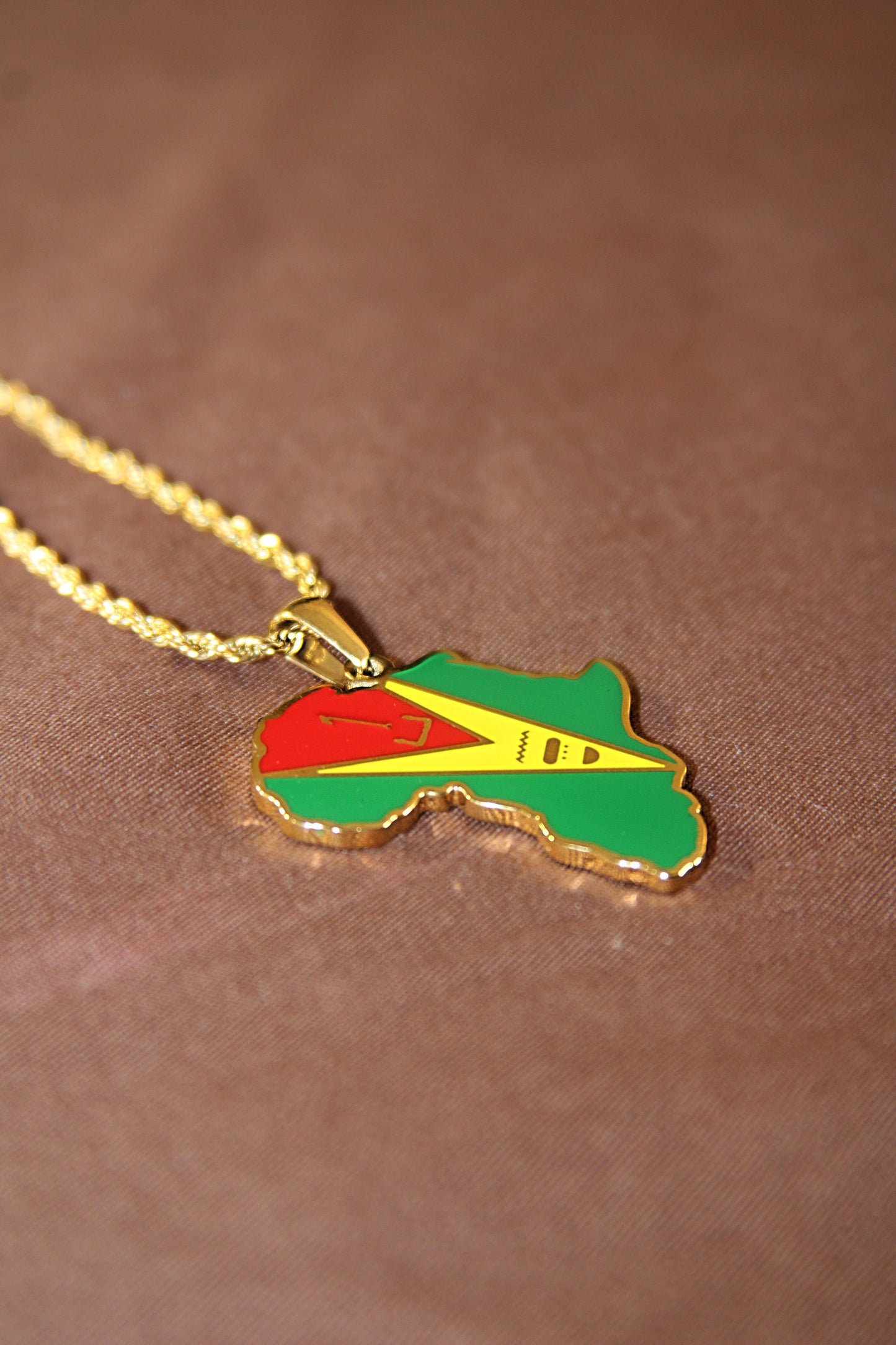 Afro-Guyanese Pendant