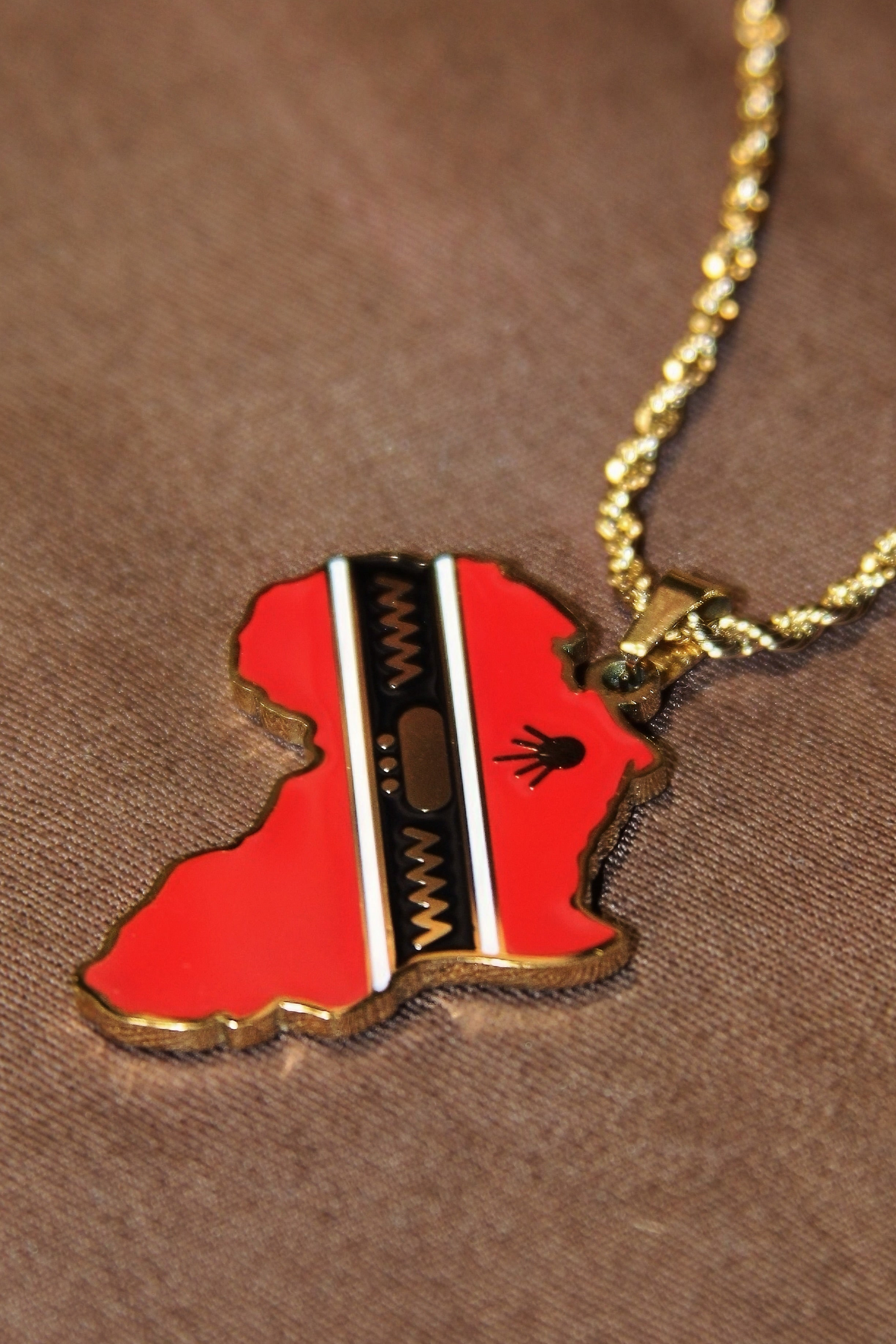 Trini & Tobago Nwnique Pendant | Nwnique