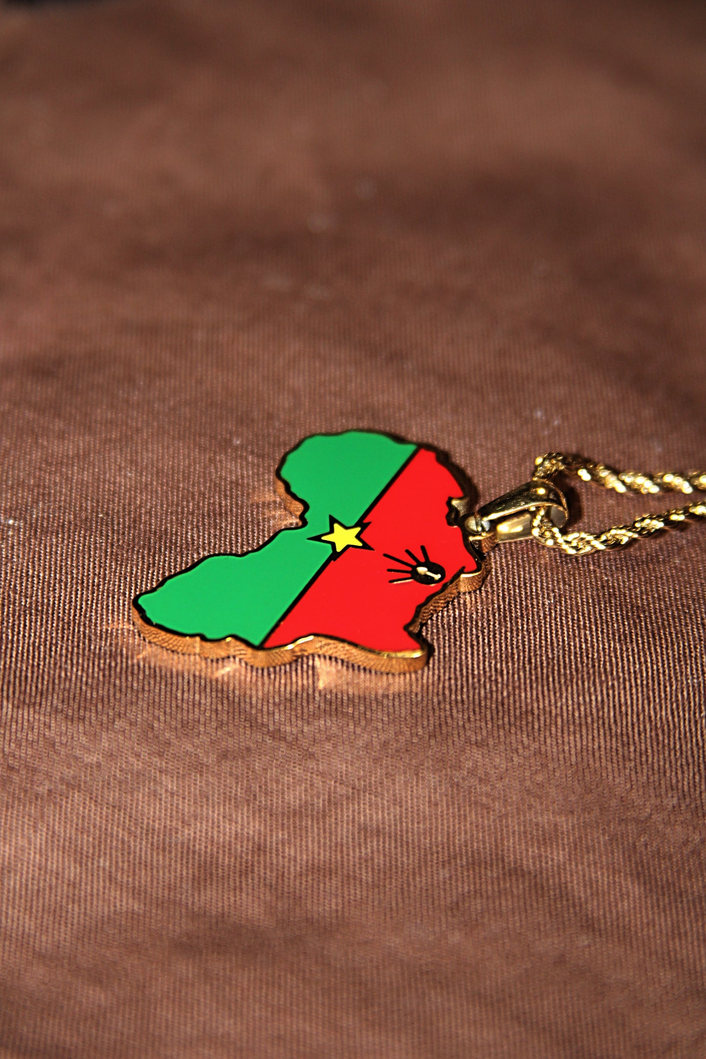 Burkina Faso Nwnique Pendant