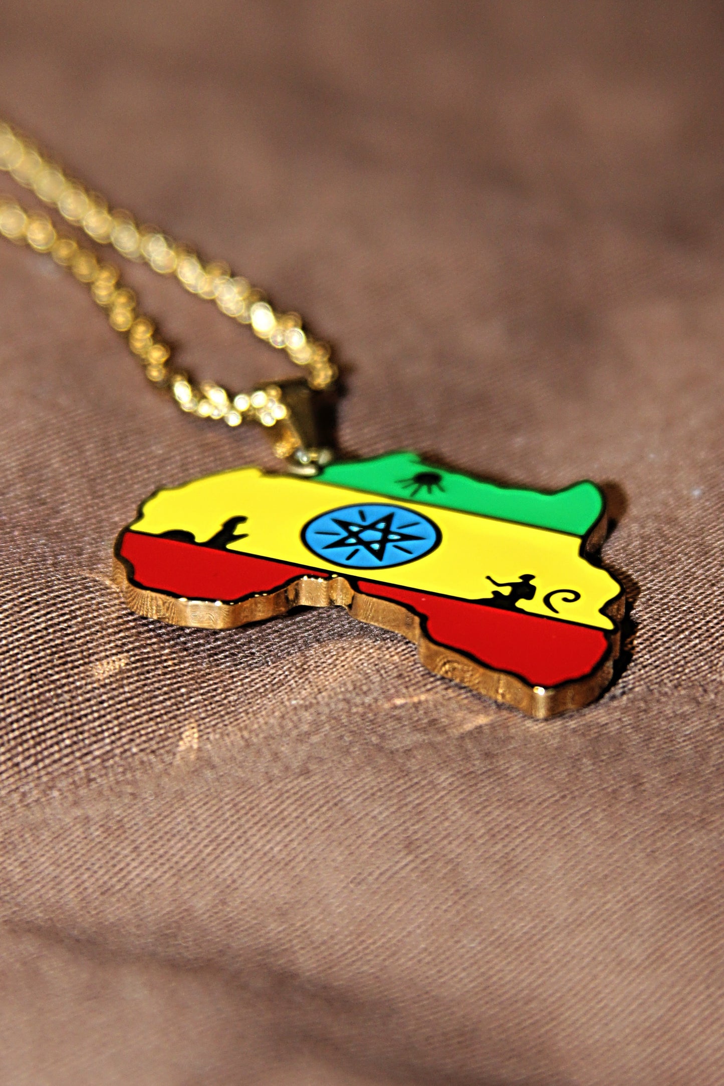 Ethiopian Nwnique Pendant