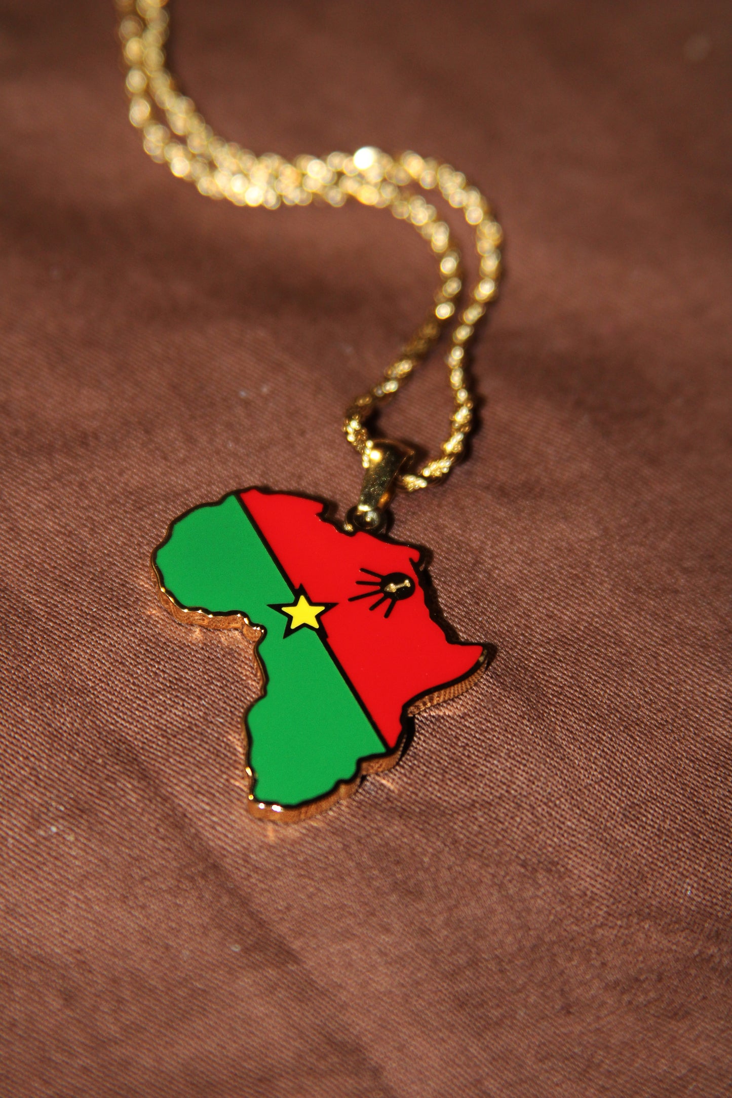 Burkina Faso Nwnique Pendant