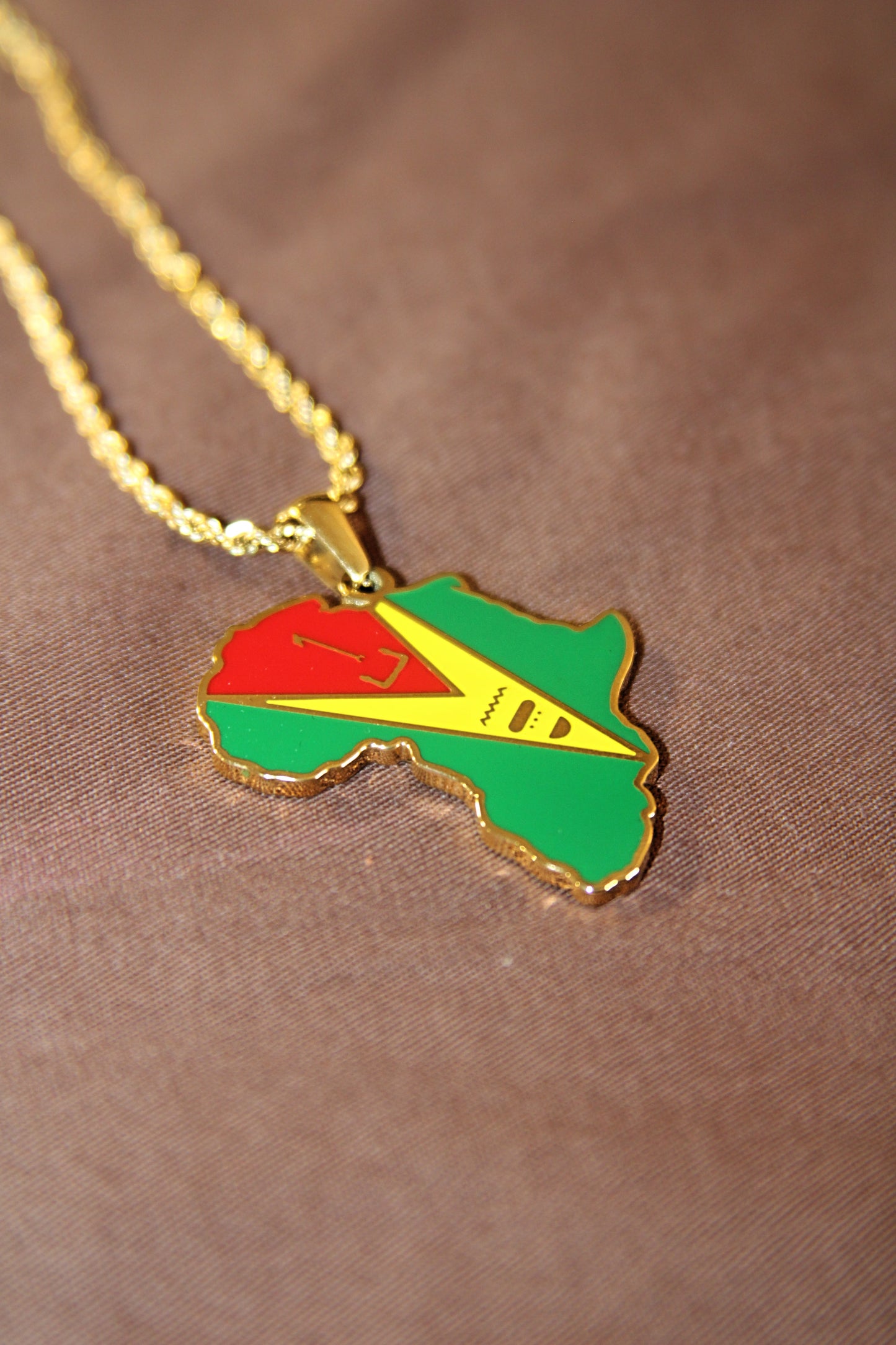 Afro-Guyanese Pendant