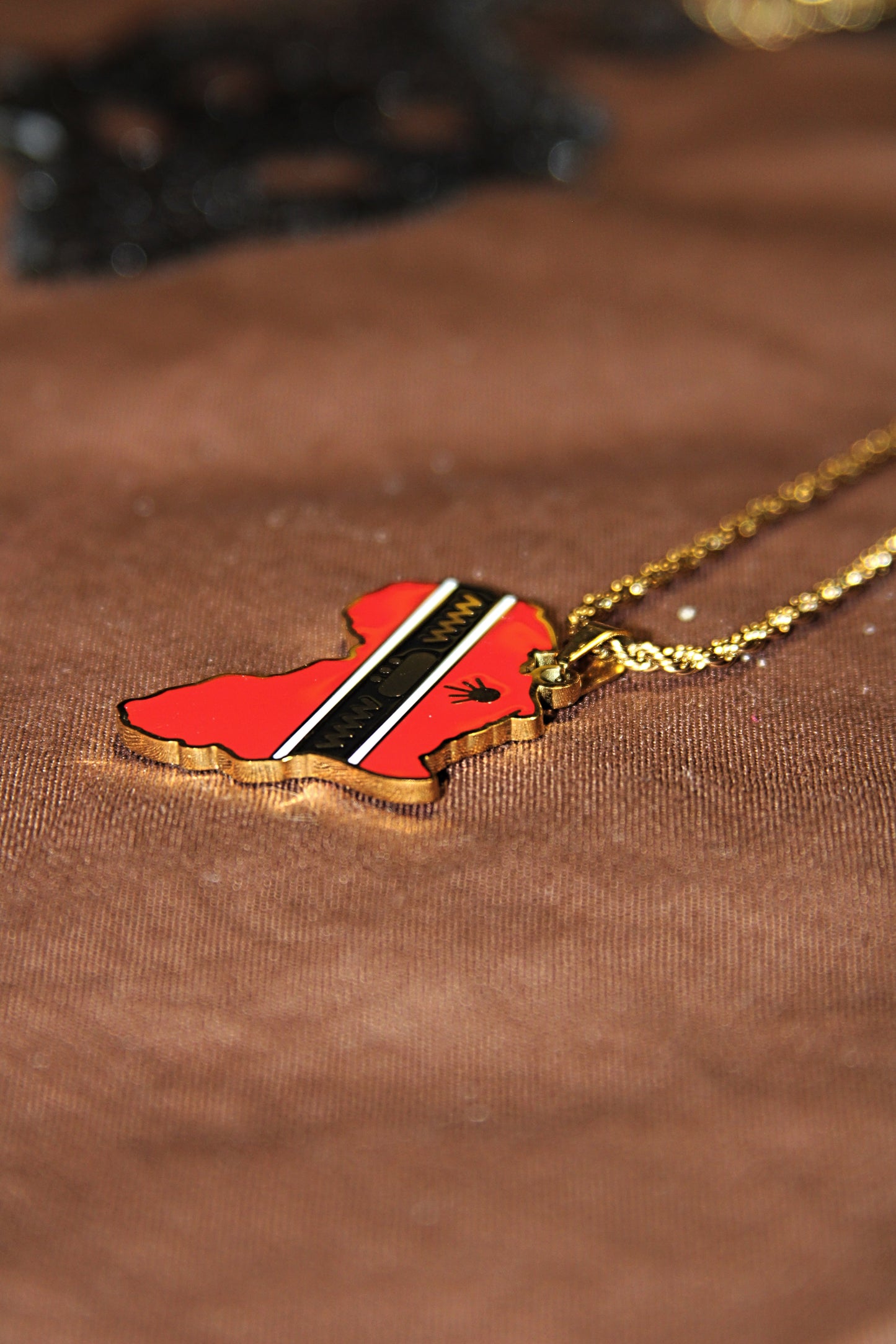 Trini & Tobago Nwnique Pendant | Nwnique