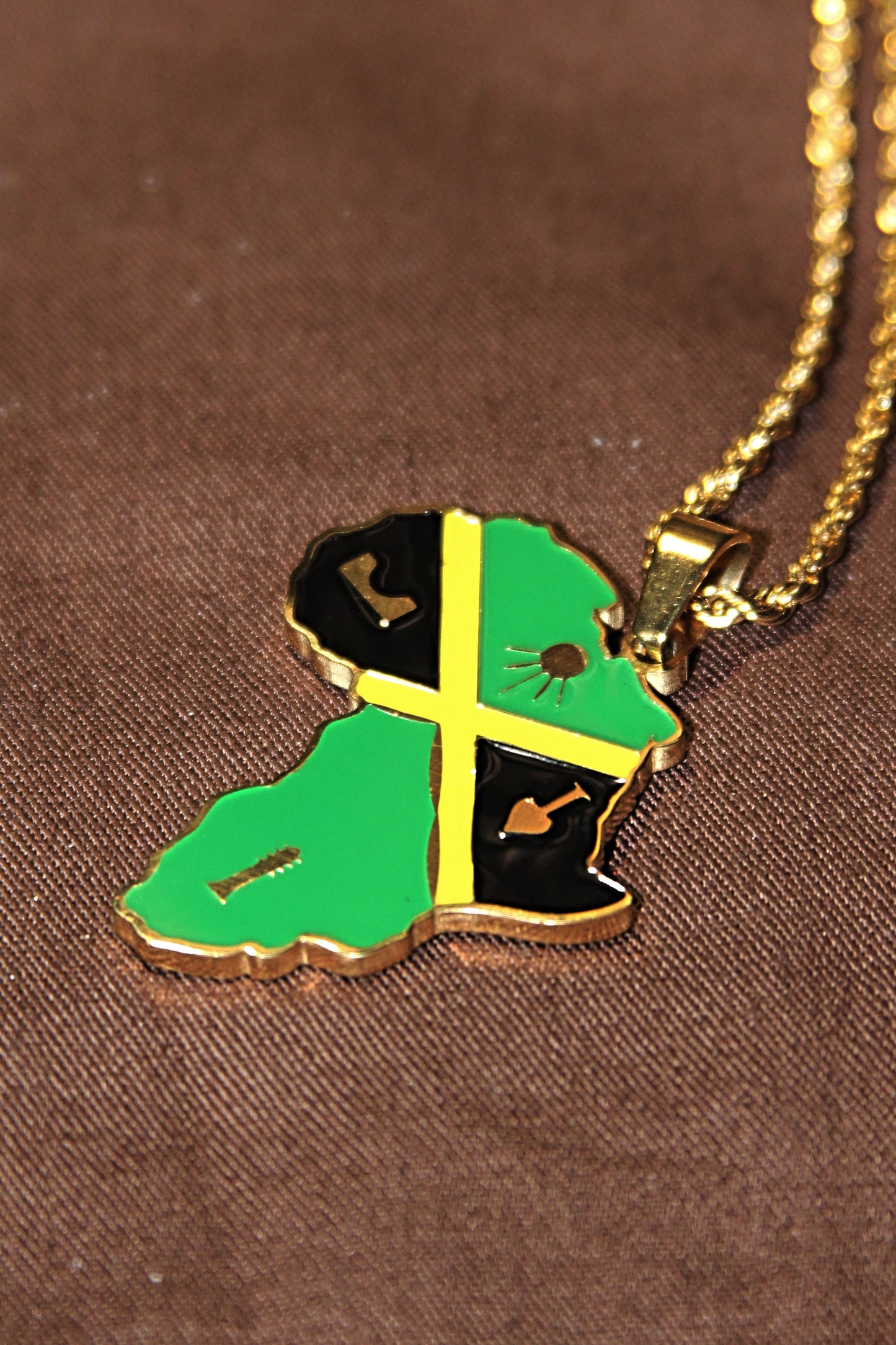 Afro-Jamaican Pendant