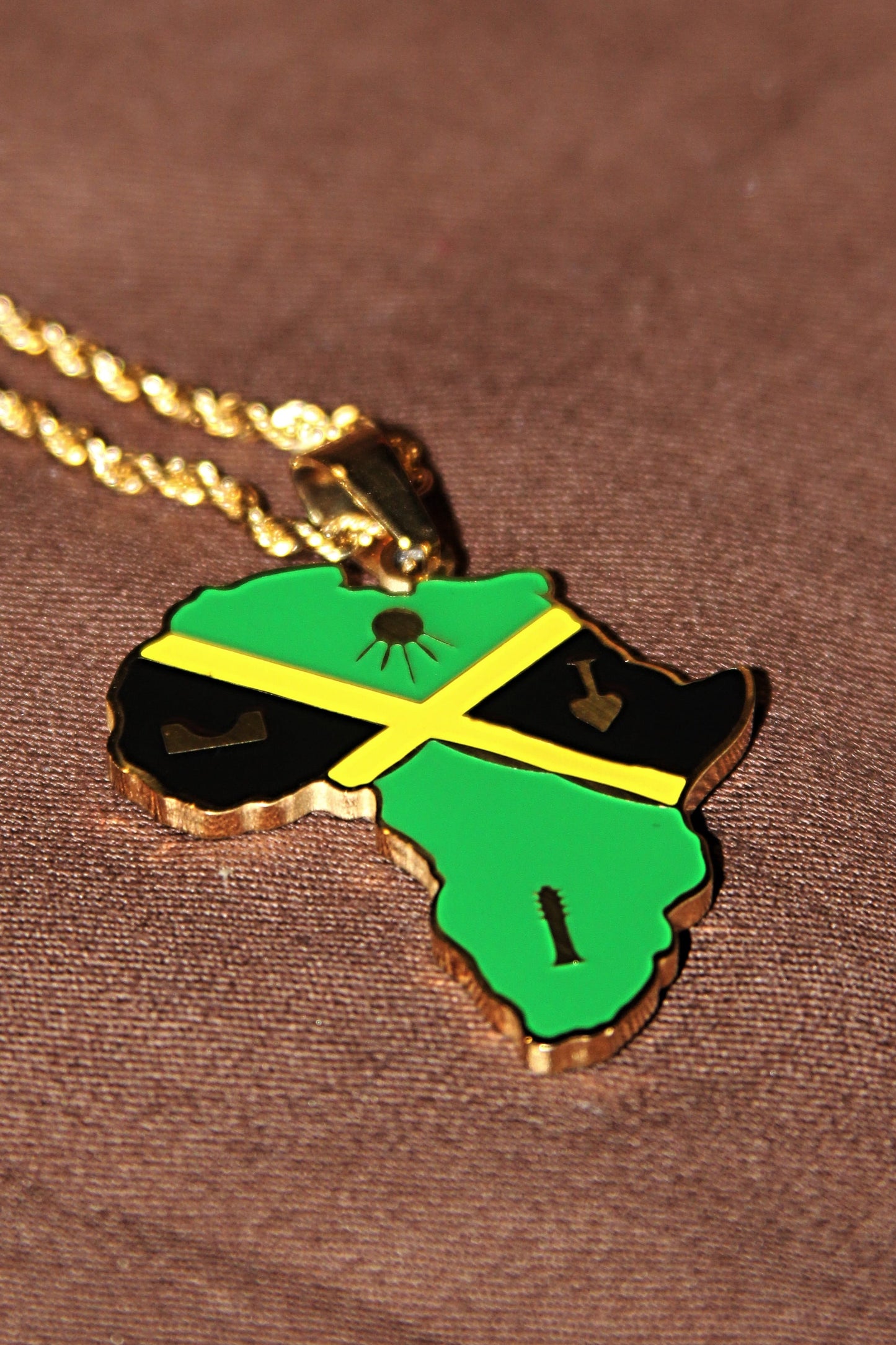 Afro-Jamaican Pendant