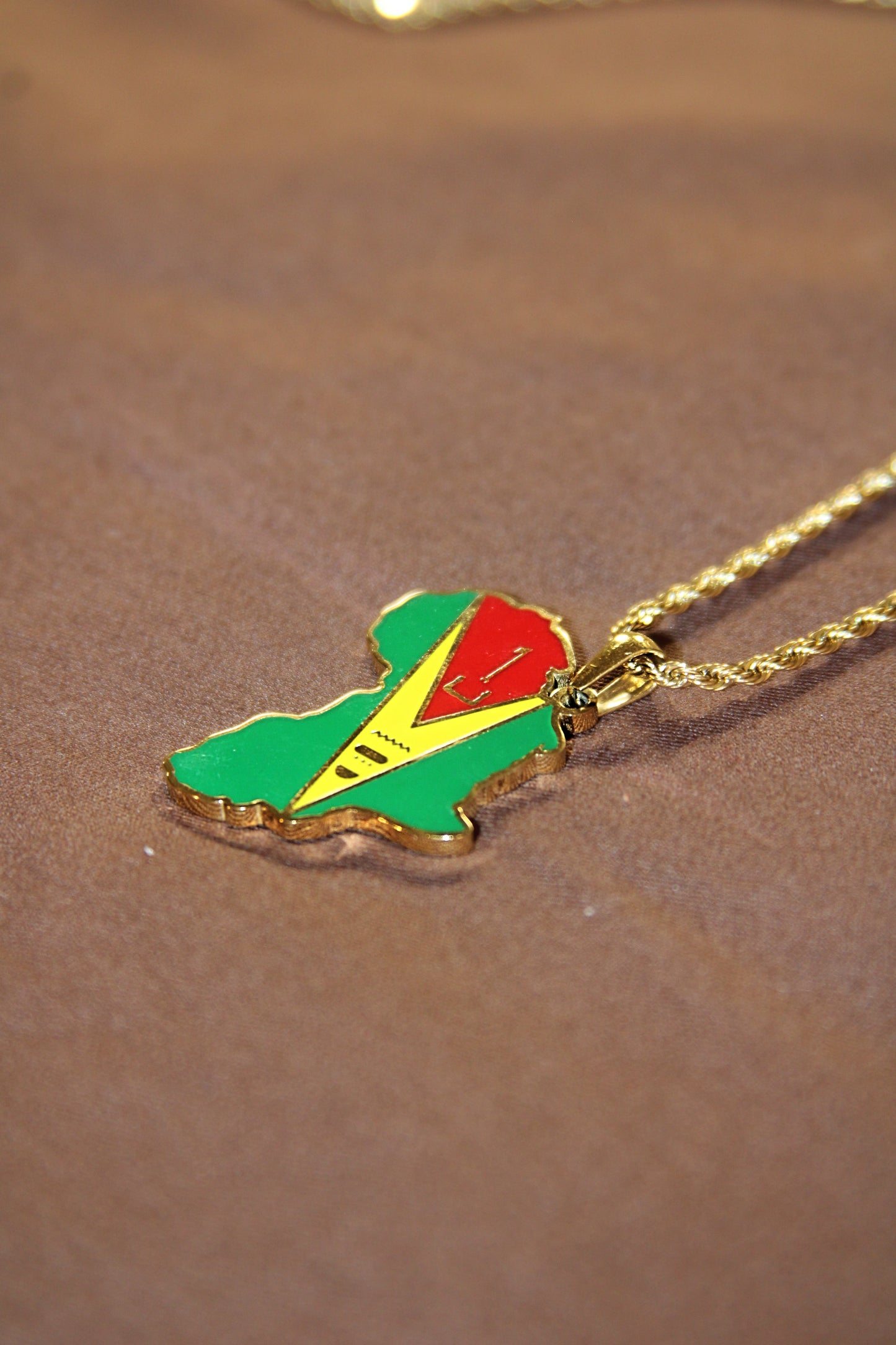 Afro-Guyanese Pendant