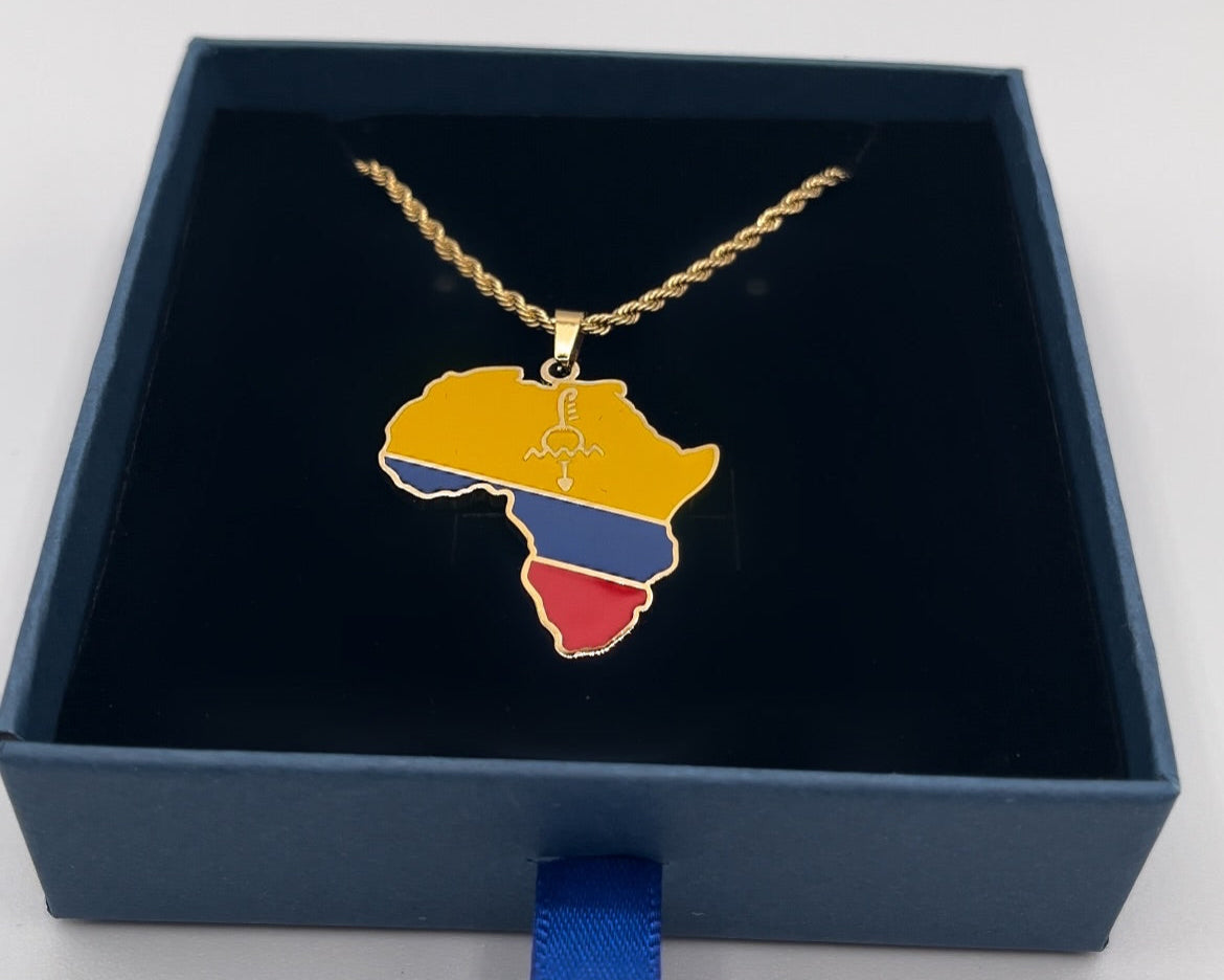 Colombian Nwnique  Pendant